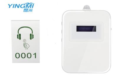 China Automatic Tour Guide Transmitter Digital Tour Guide System With Click Function for sale