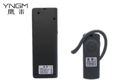 China Black 1MHz Tour Guide Wireless System Range Of 0-200M for sale