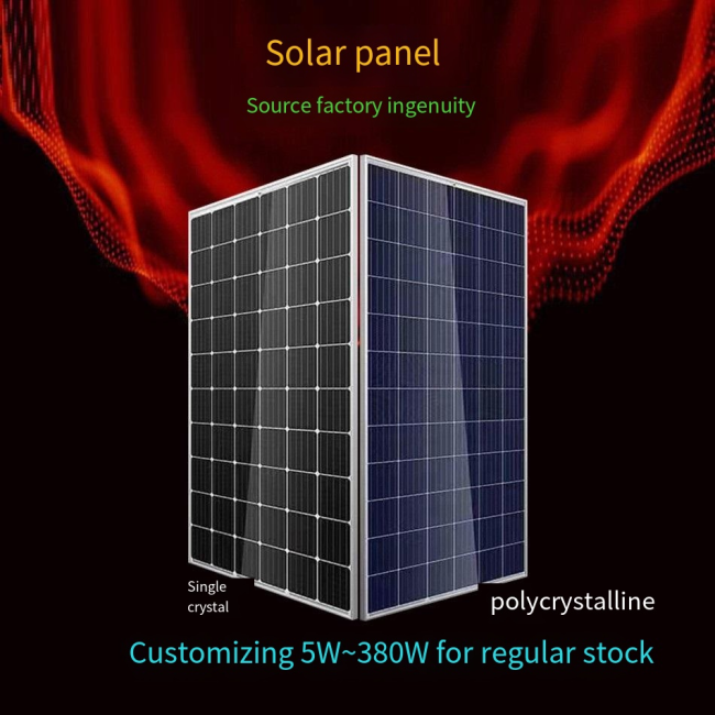 450W 500W 550W Solar Panel Monocrystalline Solar Panels Half Cell Solar Panel Kit For Homes01