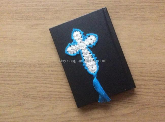 Factory Wholesale Crocheted Cross Bookmarks, Cross Bookmarks In Thread Crochet,Religious gifts,Hand knitted cartoon bookmark