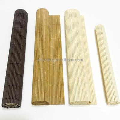 China Factory wholesale&custom Kitchen Household Non-slip Waterproof Woven Rectang Dining Table Mat Natural Bamboo Placemats for sale