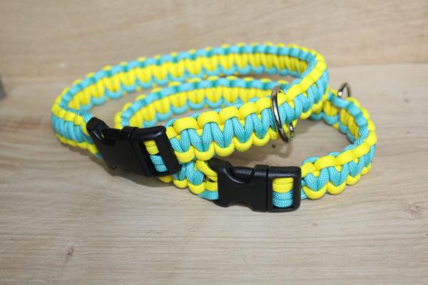 Quality Factory custom Paracord Braided Dog Slip Collar, Hand braided paracord dog slip for sale