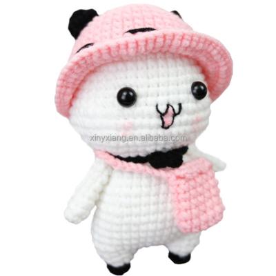 China Factory Custom Amigurumi Dolls Crochet DIY, DIY Stuffed Animal Knit&Crochet Kit, Crochet critters for beginner Make It Yourself for sale