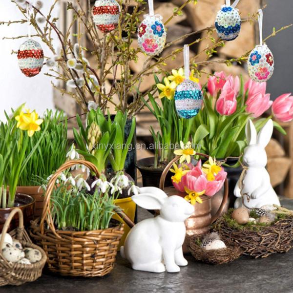 Quality Factory Wholesale DIY Easter craft ideas using styrofoam eggs, Sequin Egg for sale