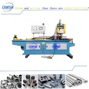 China Metalworking Touch Screen Pipe Cutting Machine 380V 50HZ Pipe Cutter Machine for sale