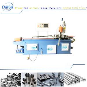 China Hydraulic CNC Pipe Cutting Machinery Servo Feeding for sale