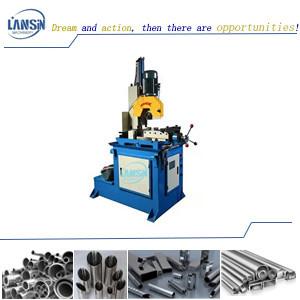 China 300-450mm Blade NC Cutting Machine 90 Degree Semiautomatic Pipe Tube Cutter for sale