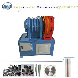China Manual Metal Tube Pipe Tapering Machine 3kw Microcomputer Controlling for sale