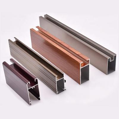 China Marcos de puerta de aluminio de anodización de la ducha de la puerta del perfil de aluminio impermeable de la extensión en venta