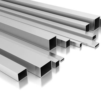 Chine ISO9001 a expulsé extrusion en aluminium rectangulaire télescopique de tuyauterie carrée en aluminium à vendre