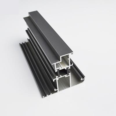 China ISO9001 Electrophoresis Aluminum Profile Section For Windows 6063 T5 for sale