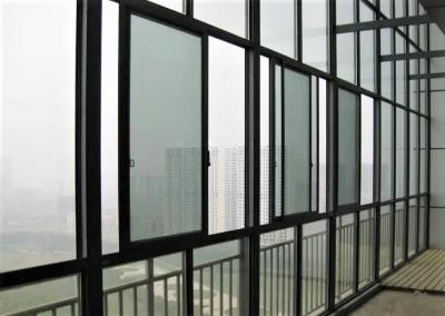 China La ventana esmaltada doble de desplazamiento de 3 pistas del perfil de aluminio de la ventana perfila diseño del OEM en venta