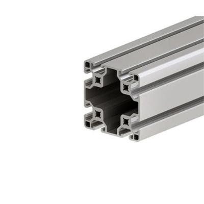 China 6063 V Slot Aluminum Extrusion Anodized Extrusion Linear Rail 80*80 for sale