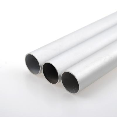 China Electrophoresis Round Aluminum Tubing 6063 T5 Aluminium Pipe Silver Black for sale