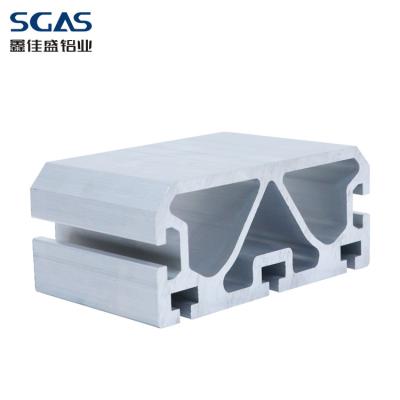 China 6063 haces de aluminio estructurales del perfil de aluminio industrial T5 para el equipo del laser en venta
