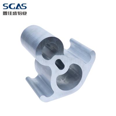 China Rasgo descendente de aluminio modificado para requisitos particulares del perfil 6082 de la seguridad del gancho de aluminio industrial del trabajo aéreo en venta