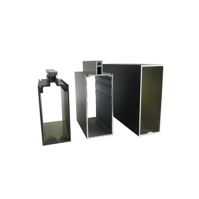 China Sección de aluminio del perfil de cortina ISO9001 del sistema de aluminio de la pared en venta