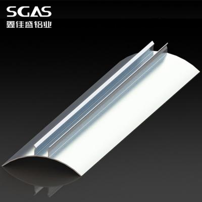 China Cleanroom aluminum extrusion profile for prefabricated houses anodized T aluminum profile for sale