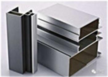 China Grey T6 6063 Door Window Powder Coated Aluminum Profile for sale