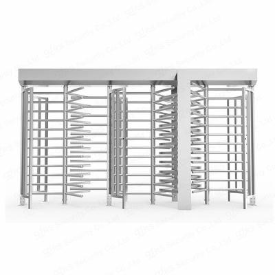 China Triangle 180 Degree Full High Turnstile Library Access Controllers Rotating Barreira Wheels for sale