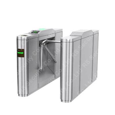 China Hotel Visitor Management Tripod Turnstile Gate 120 Degree Anti Clipping for sale