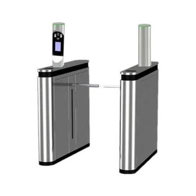 China Biometric Optical Turnstiles Drop Arm Turnstile One Arm Security For Public for sale