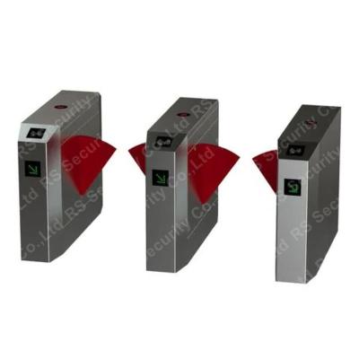 China Access Control Flap Turnstile Gate 600mm Width For Subway Station for sale