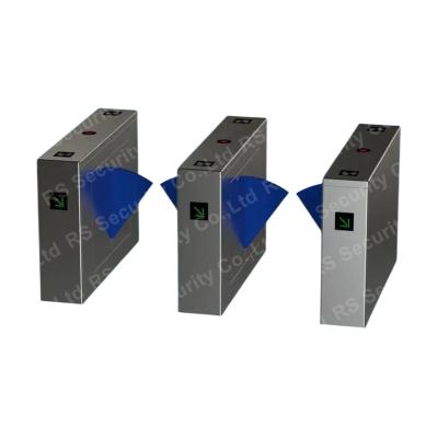 China Government Agencies Ticket Checking Flap Barriers Doors Ip68 Single/dual Core Subway Turnstile SDK for sale