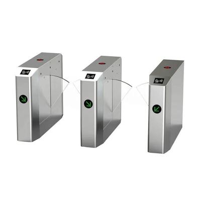 China Bus Access Control Flap Barreira Turnstiles Auto Anti Tailgate Fare Barrier NFC for sale