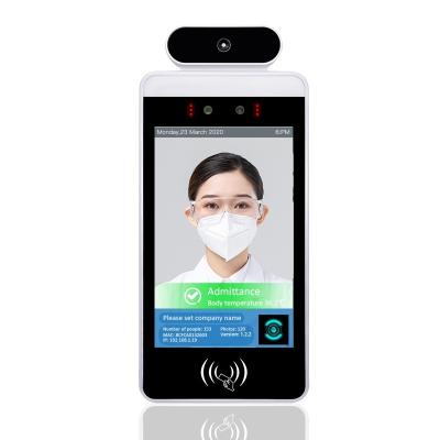 China Smart Face Recognition Body Temperature Measurement System with LCD screen for sale