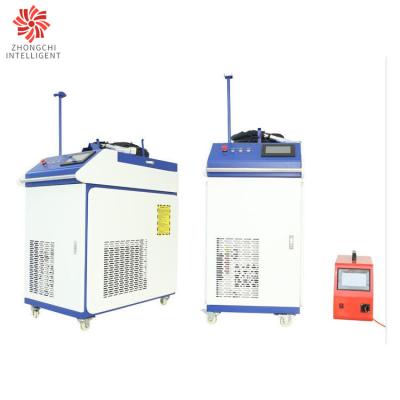 China Acero de For Metal Stainless del soldador del laser de la fibra 1000w de la refrigeración por agua en venta