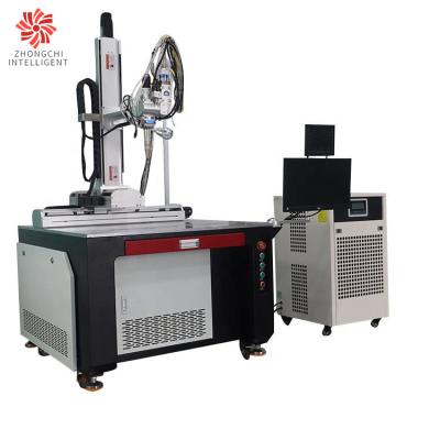 China precisión de aluminio de la máquina 150W de la soldadura por puntos de laser 220V para los componentes electrónicos en venta