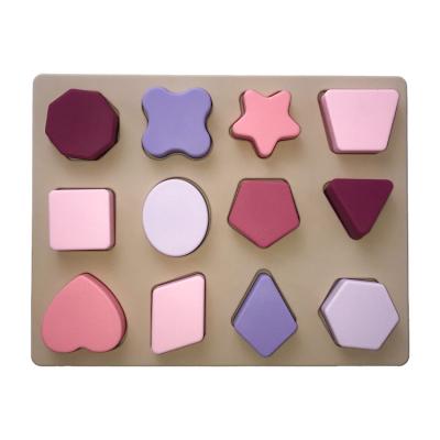 China Silicone Educational Toys DIY Geometry 3D Jigsaw Puzzle Customized for sale