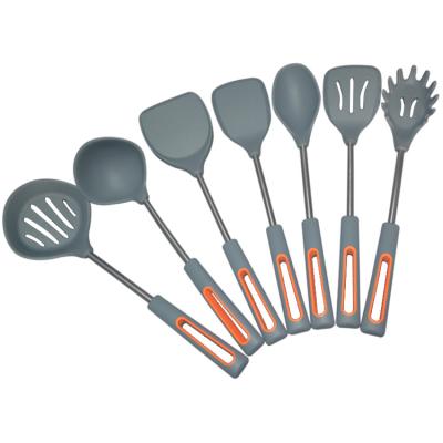 China Customized Silicone Spatula Kitchenaid Cooking Utensil Set 8 Pieces Eco Friendly for sale