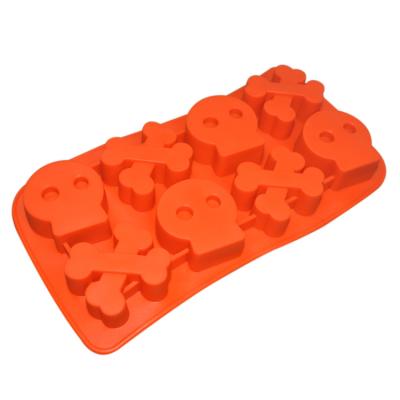 Chine Le moule orange de gâteau de silicone de fondant a adapté des tailles aux besoins du client viables pour la décoration à vendre