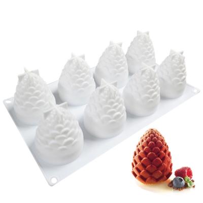 中国 ハンドメイドのDiyのシリコーンのケーキ型のムースのシリコーンのベーキングは注文3D形を形成する 販売のため