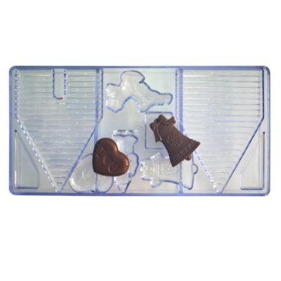 China ODM Heart Shape Custom Chocolate Molds Silicone Food Grade Sustainable for sale