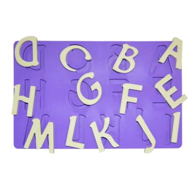 Китай Торт письма силикона OEM отливает прессформу в форму торта алфавита помадки английскую уча продается