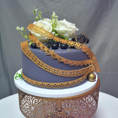 China OEM / ODM Silicone Cute Cake Lace Mat , Silicone Lace Mats For Cake à venda