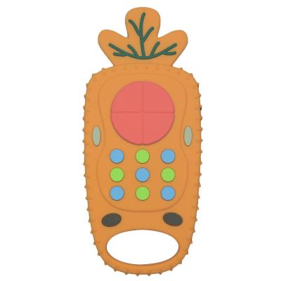 China Silicone Dentition Carrot Remote Control Teether MHC Baby Toy for sale