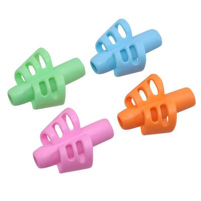 China Children Silicone Rubber Pencil Holder Soft Handwriting Assisted en venta