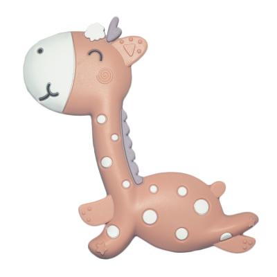 China Animal Shaped Non Toxic Cute Teething Toy Gentle Relief Of Baby'S Teething Discomfort à venda