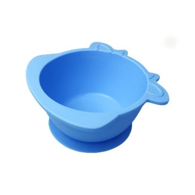 China Customizable Baby Feeding Bowl Silicone Child And Toddler Food Improved Super Suction Base à venda