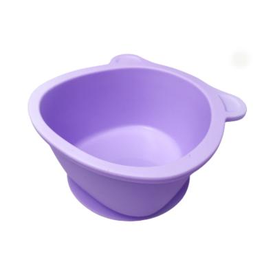 China Customizable Silicone Baby Bowl Baby Feeding Eco - Friendly Kids Bowl Hassle - Free Mealtime for sale