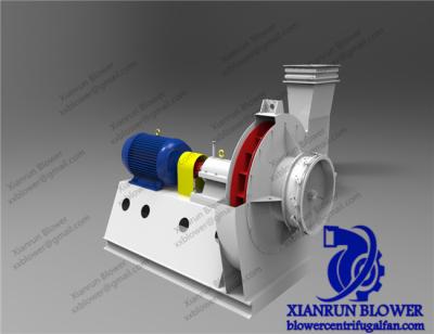 China Q235 High Pressure Centrifugal Blower 350KW  For Boiler Industry for sale