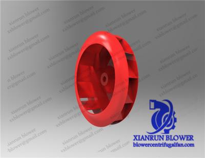 China Corrosion Resistant Centrifugal Fan Components Impeller Wheel for sale