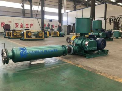 China Carbon Steel Rotary Tri Lobe Roots Blower 85-95% Efficiency Color Custom for sale