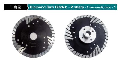 China 105 hasta 230m m B-V Sharp Diamond Stone Cutting Disc Blade para la sierra circular en venta