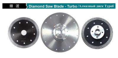 Chine coupe humide Diamond Blade Turbo Rim Diamond de lame 115MM en pierre de 105mm à vendre