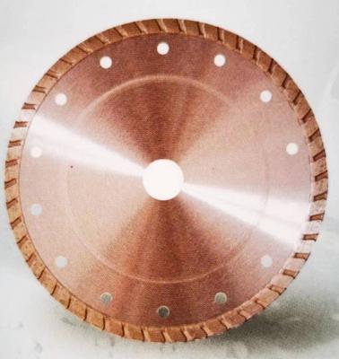China Hot Pressed Sintered Turbo Diamond Saw Blade  105mm To 350mm for sale